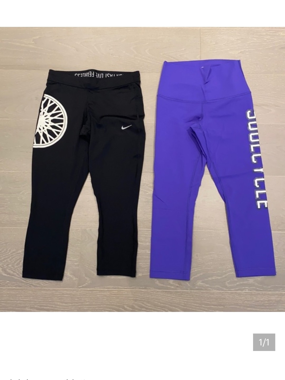 Nike Black Soylcycle Capri Leggings